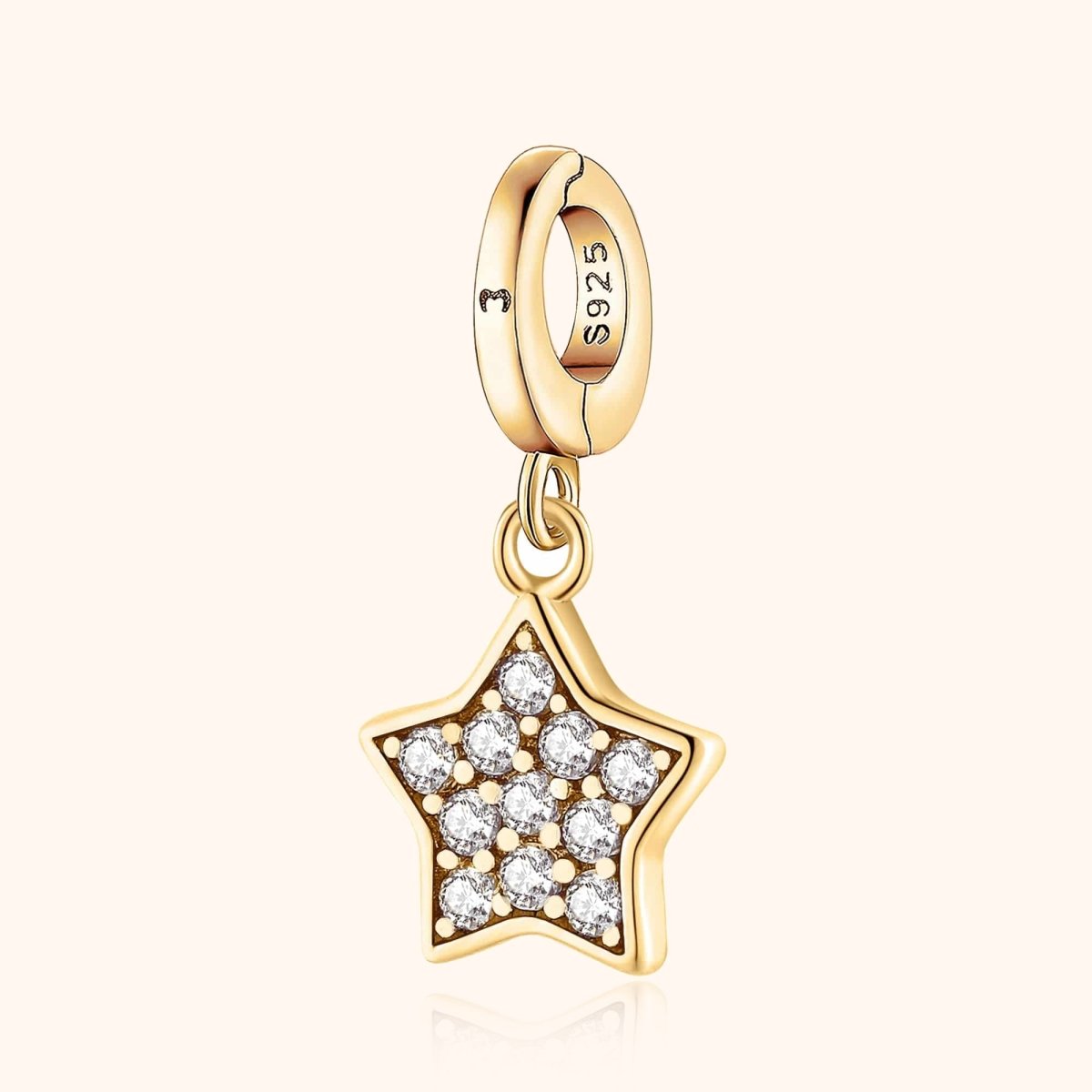 "Zirconia Star" Charm - Milas Jewels Shop