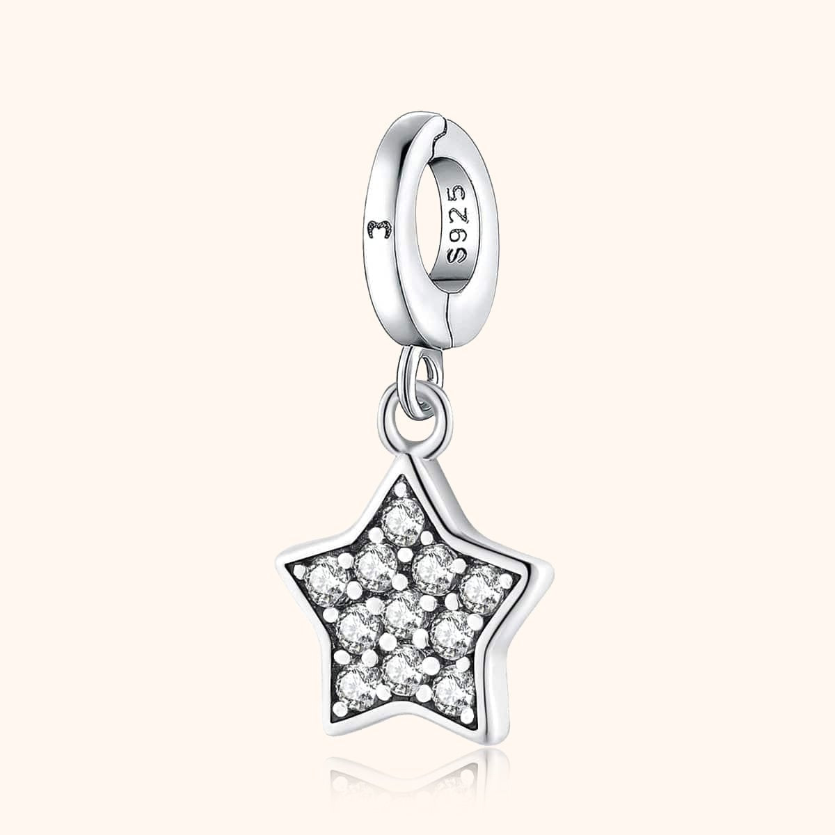 "Zirconia Star" Charm - Milas Jewels Shop