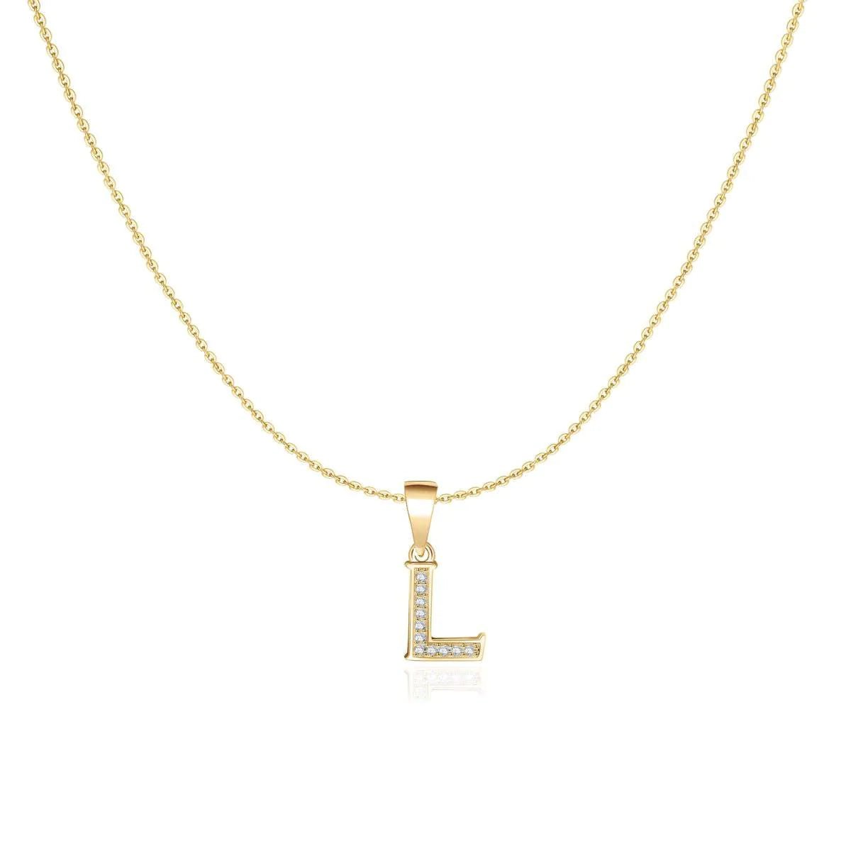 "Bright Letters" Necklace - Milas Jewels Shop