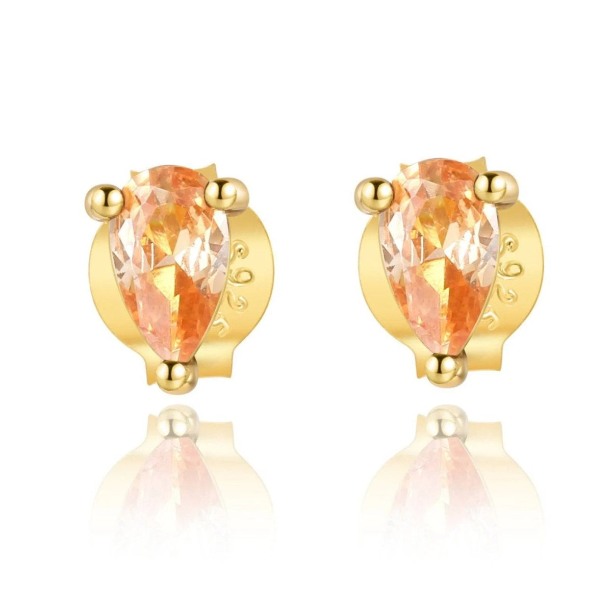 "Champagne" Earrings - Milas Jewels Shop