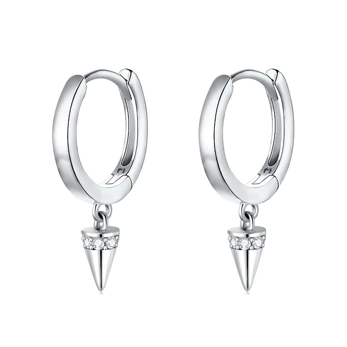 "Conical Hoop Rings" Earrings - Milas Jewels Shop