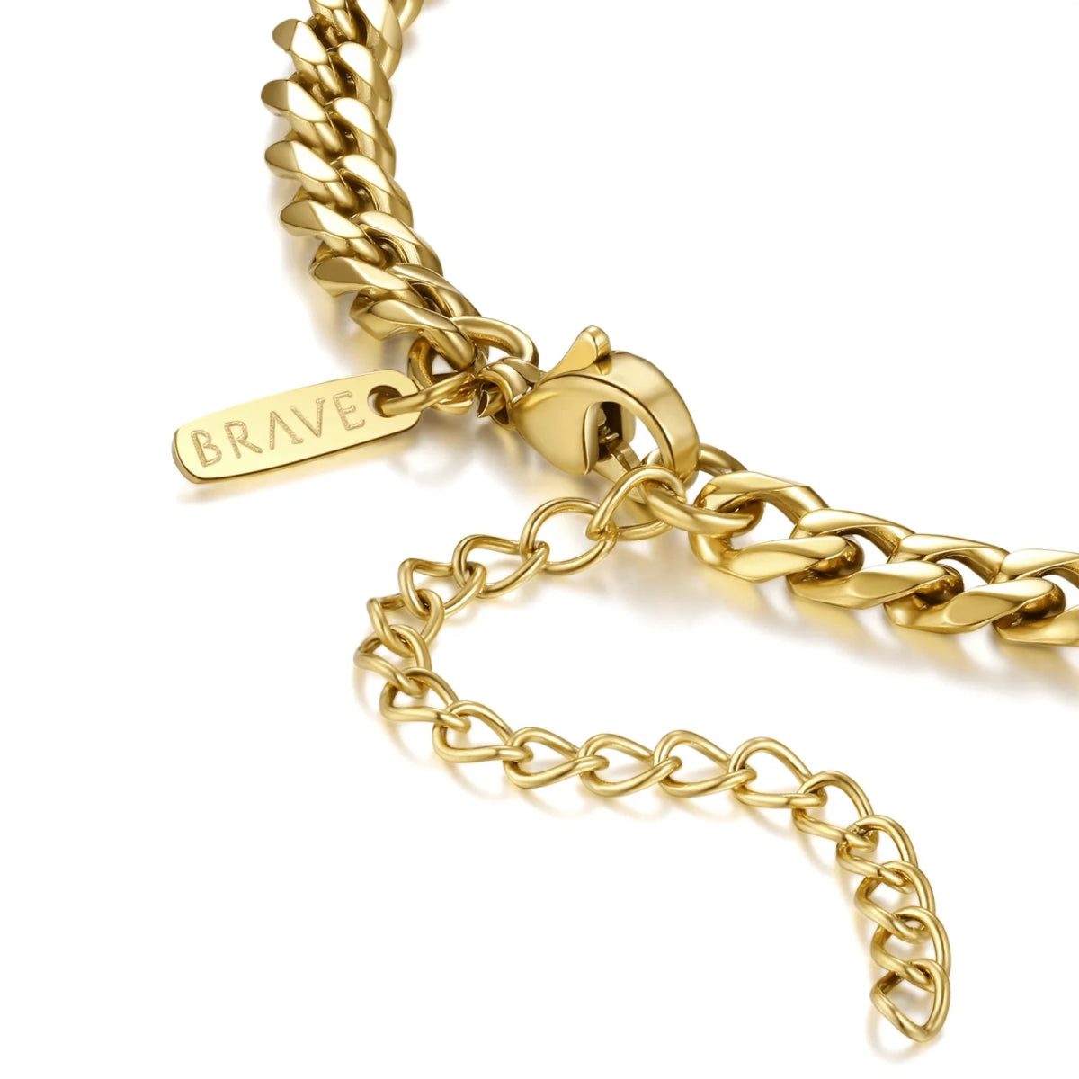 "Cuban" BRAVE Men's Bracelet - Milas Jewels Shop