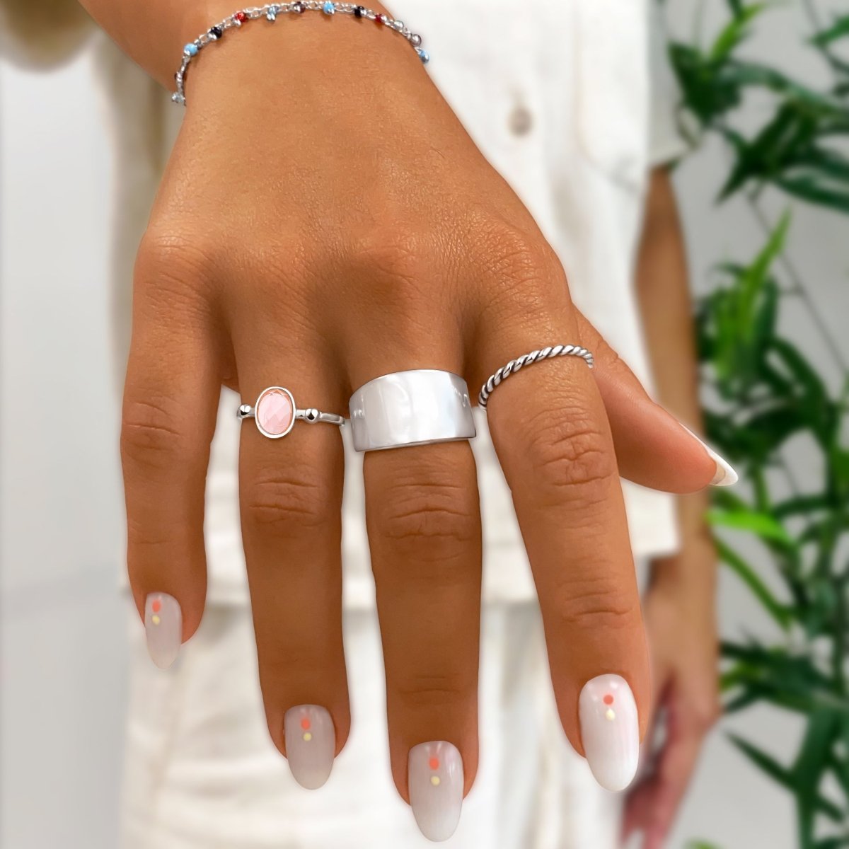 "Cylinder" Ring - Milas Jewels Shop