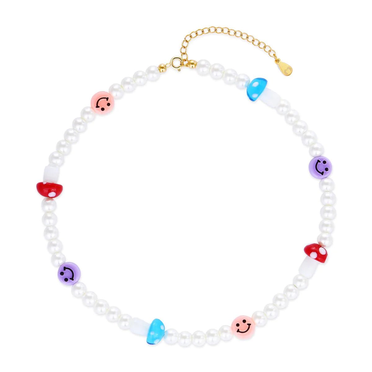 "Emoji Pearls" Necklace - Milas Jewels Shop