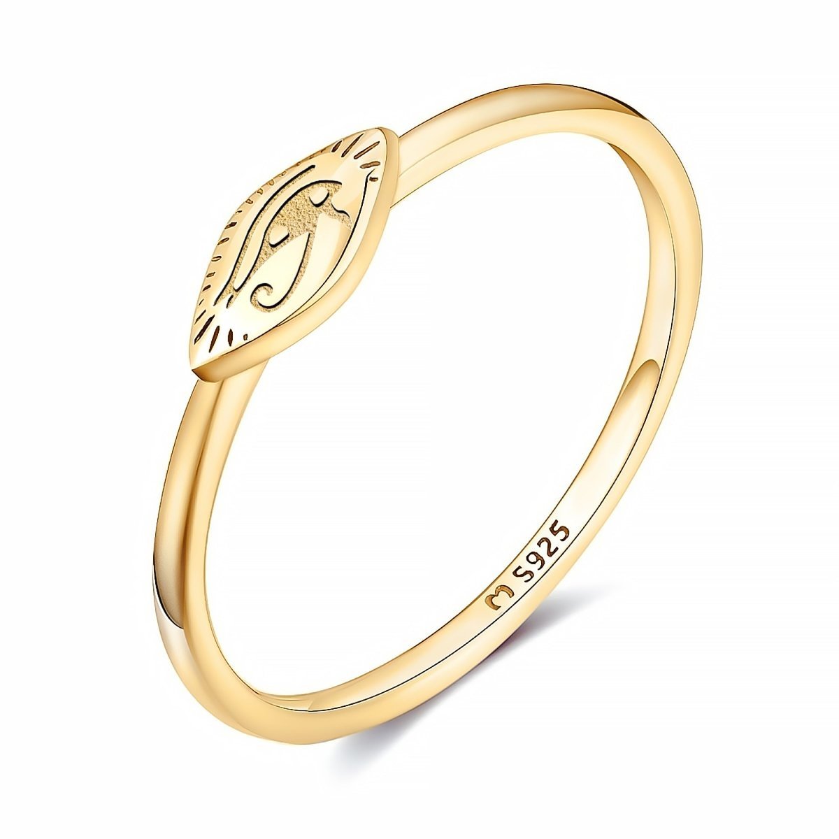 Eye of horus hot sale ring gold