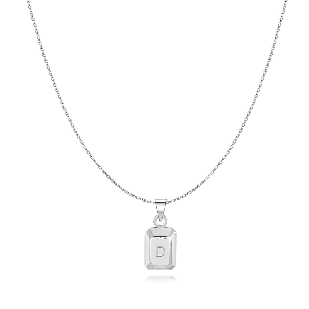 "Ingot Initials" Necklace - Milas Jewels Shop