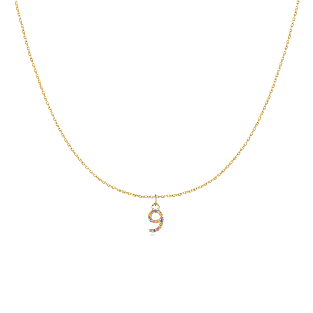 "Little Numbers" Necklace - Milas Jewels Shop