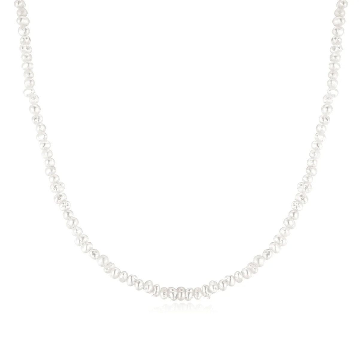 Dainty Silver Charm Necklace – Glazed Jewelry