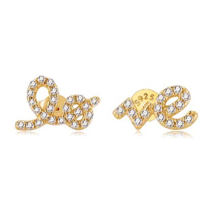 "Lo-Ve" Earrings - Milas Jewels Shop