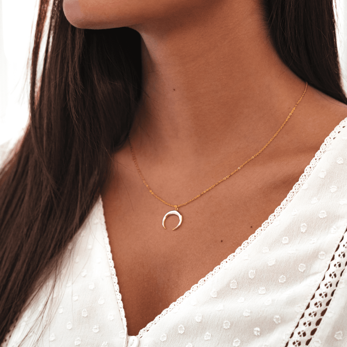 "Moon" Necklace - Milas Jewels Shop