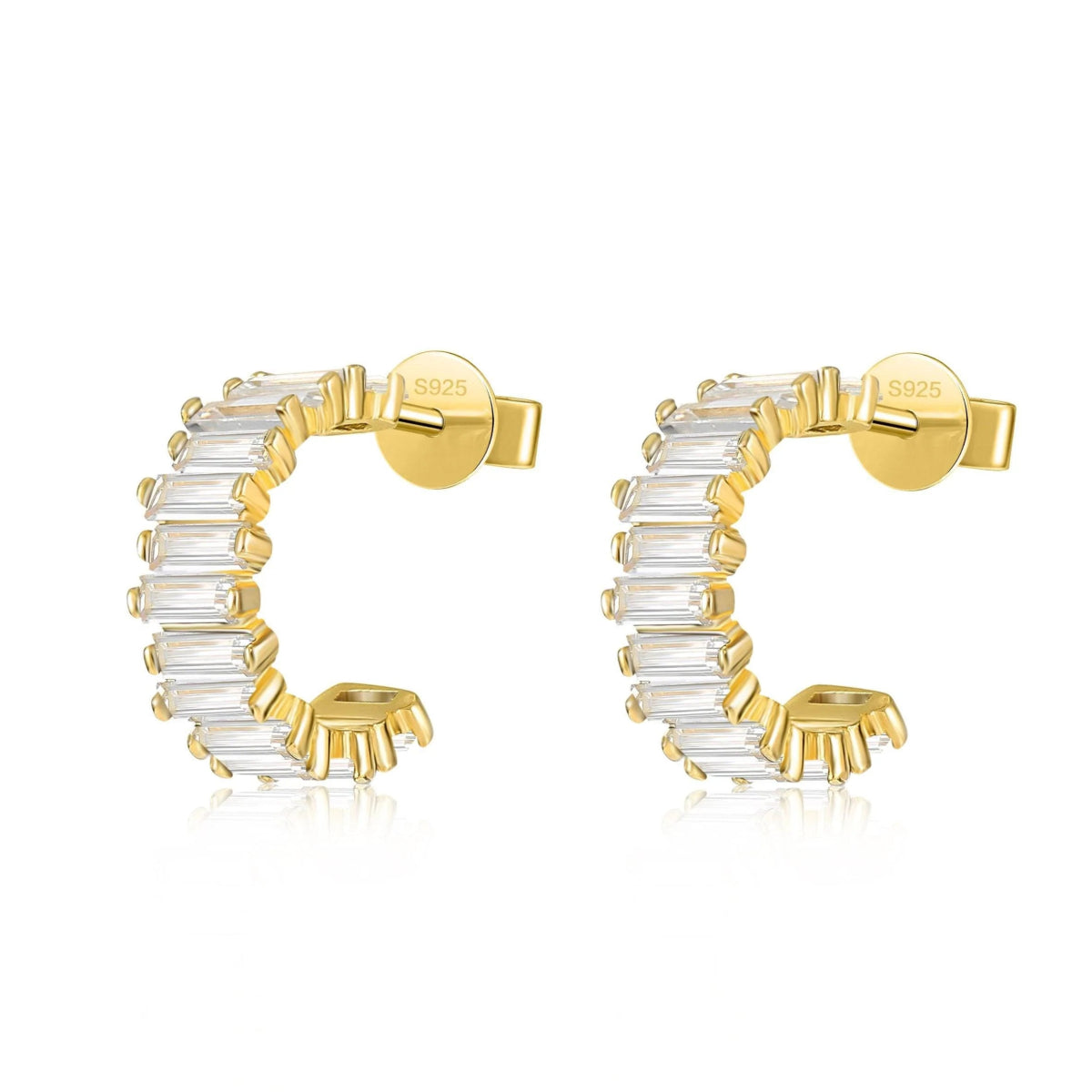 "Plise" Earrings - Milas Jewels Shop