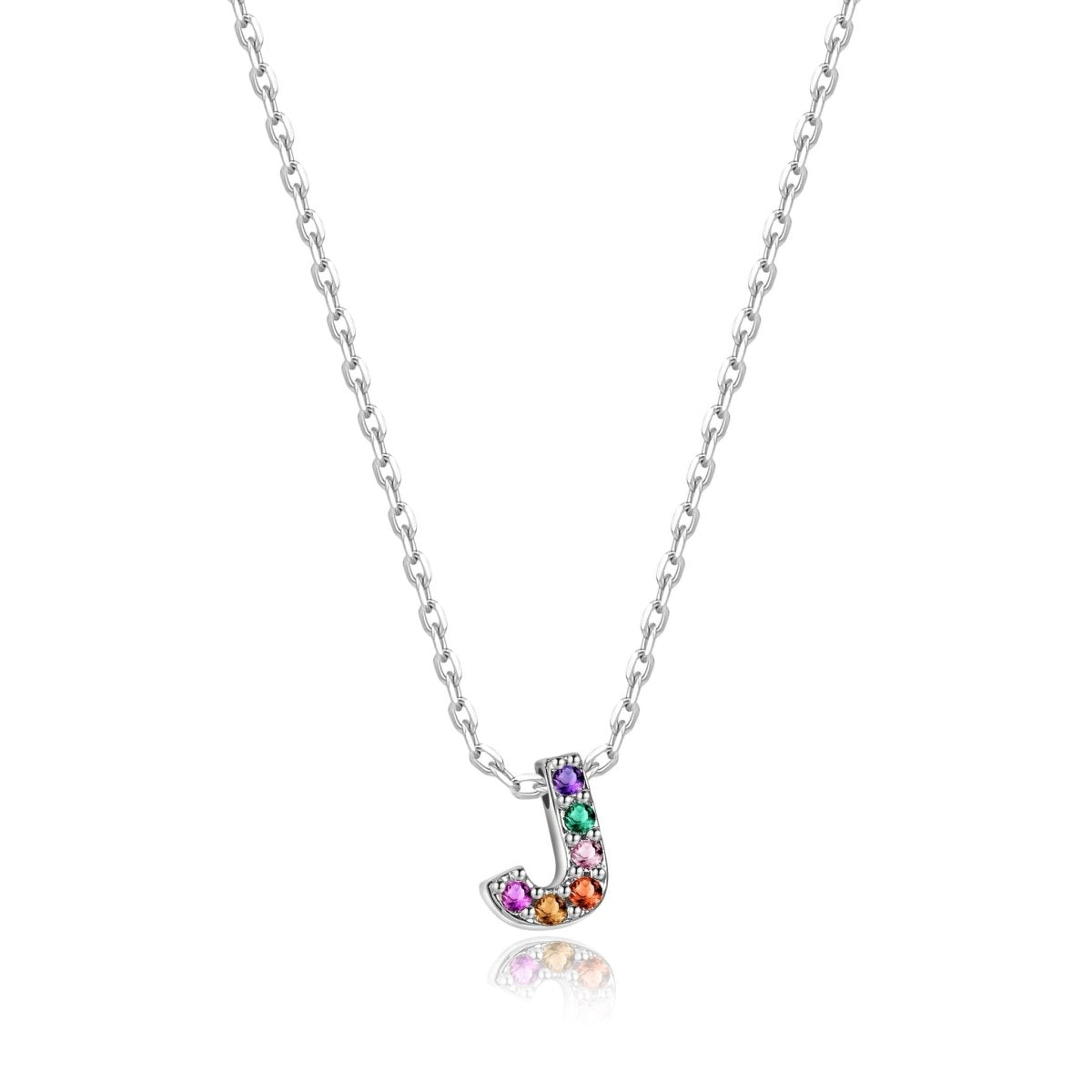 "Shinny Initial" Necklace - Milas Jewels Shop