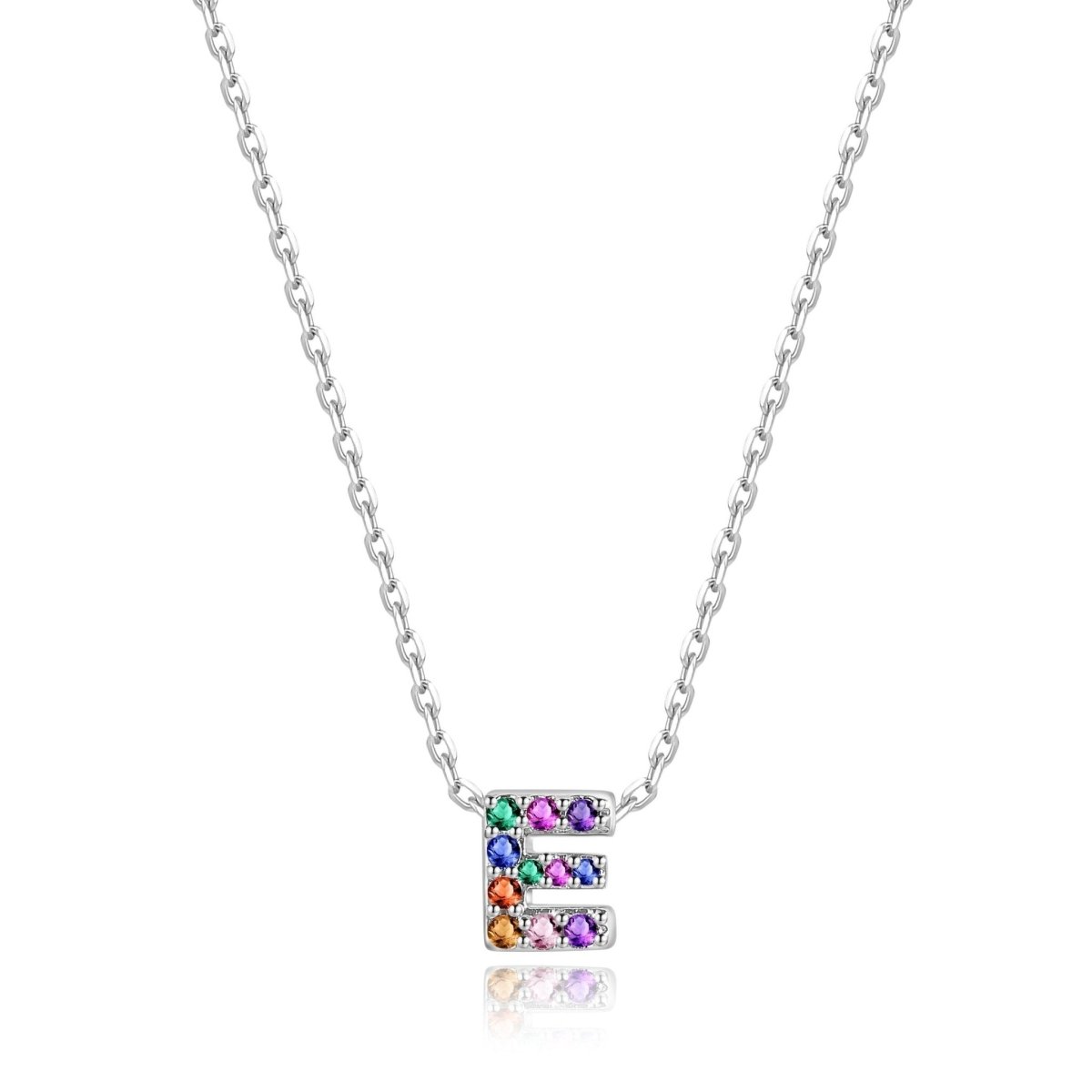 "Shinny Initial" Necklace - Milas Jewels Shop