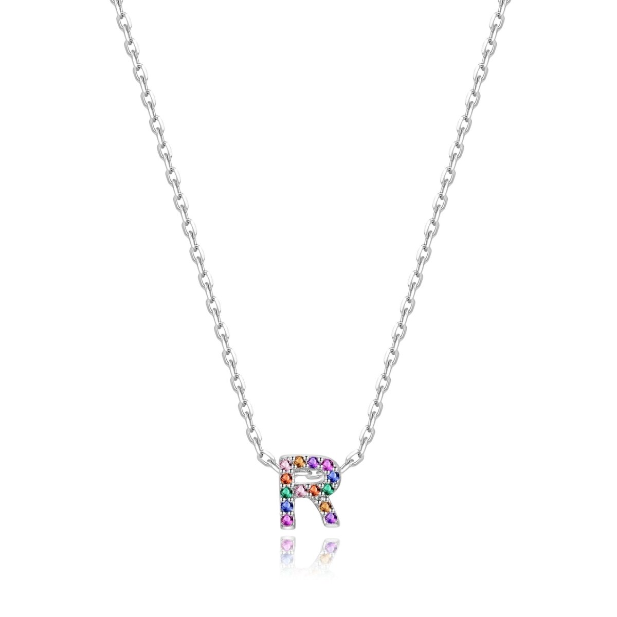 "Shinny Initial" Necklace - Milas Jewels Shop