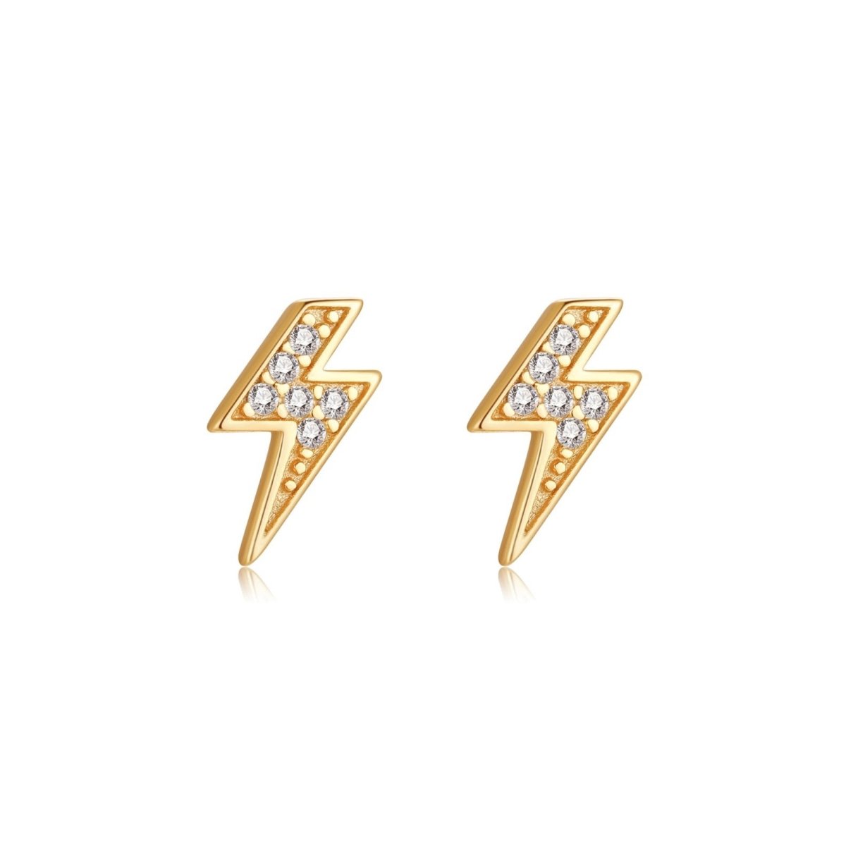 "Sparkles Lightning" Earrings - Milas Jewels Shop