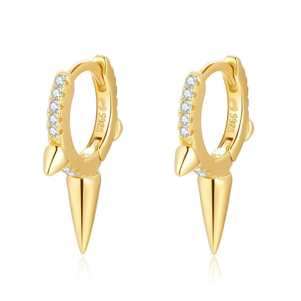 Baronet Hook Spike Earrings - Filigree Jewellery Christchurch, New Zealand