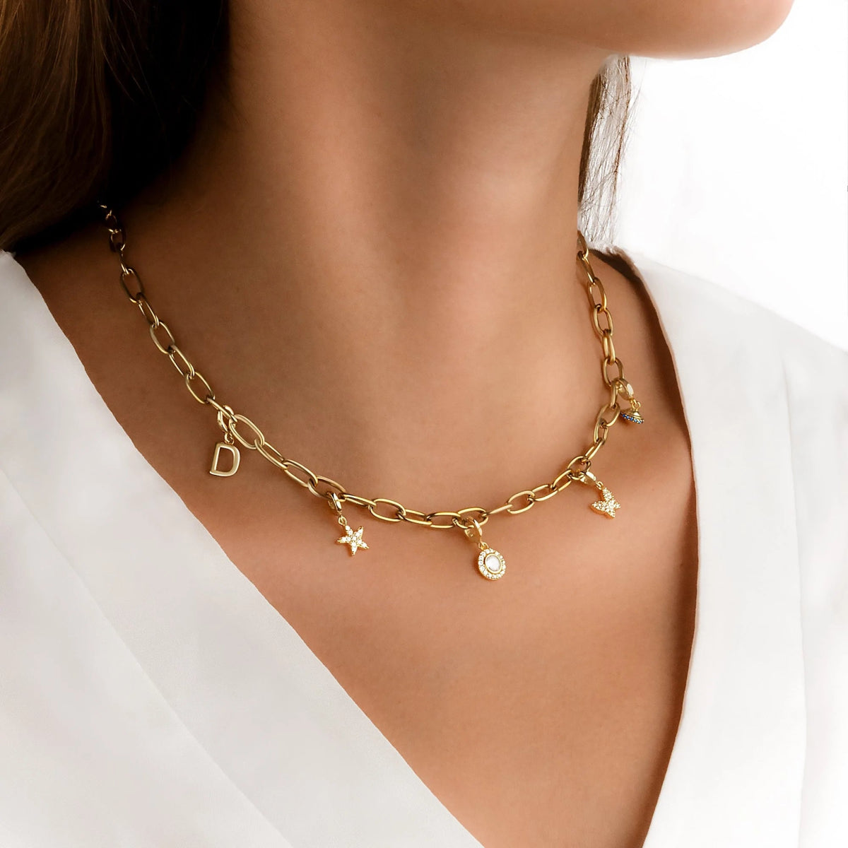Louis Vuitton Blooming Supple Necklace Brass for Women